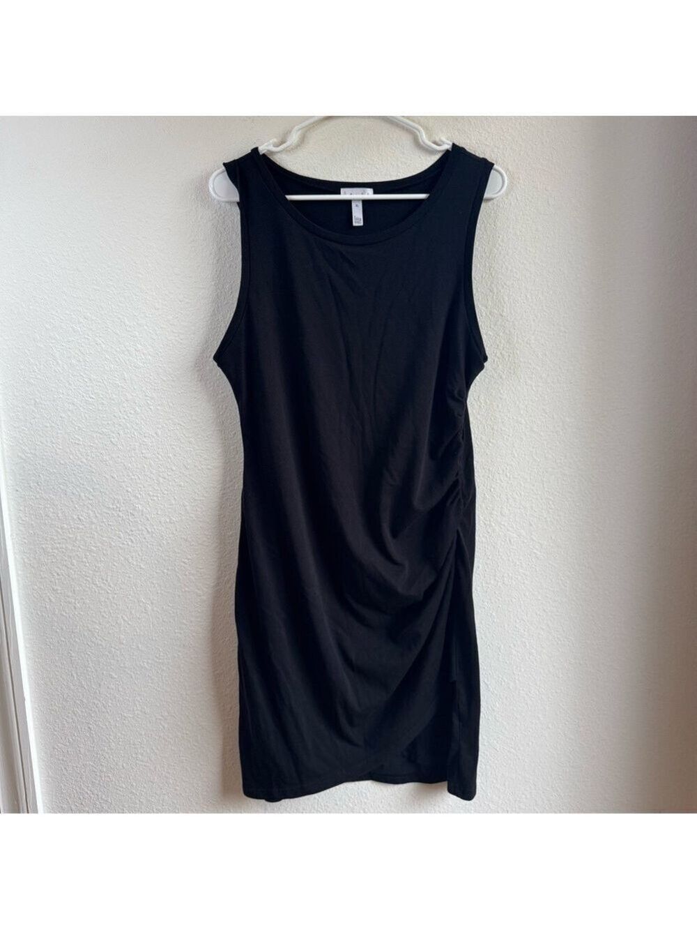 LEITH {Nordstrom} Side-Ruched Jersey Sleeveless Dress - Picture 2 of 9